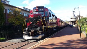 The train you can take around the area.