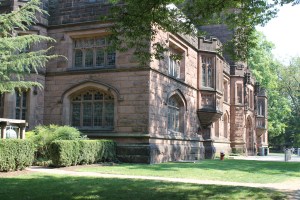 One of the buildings on campus at Princeton. Beautiful!