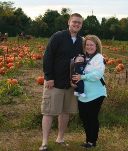 My family at the Terhune Orchard