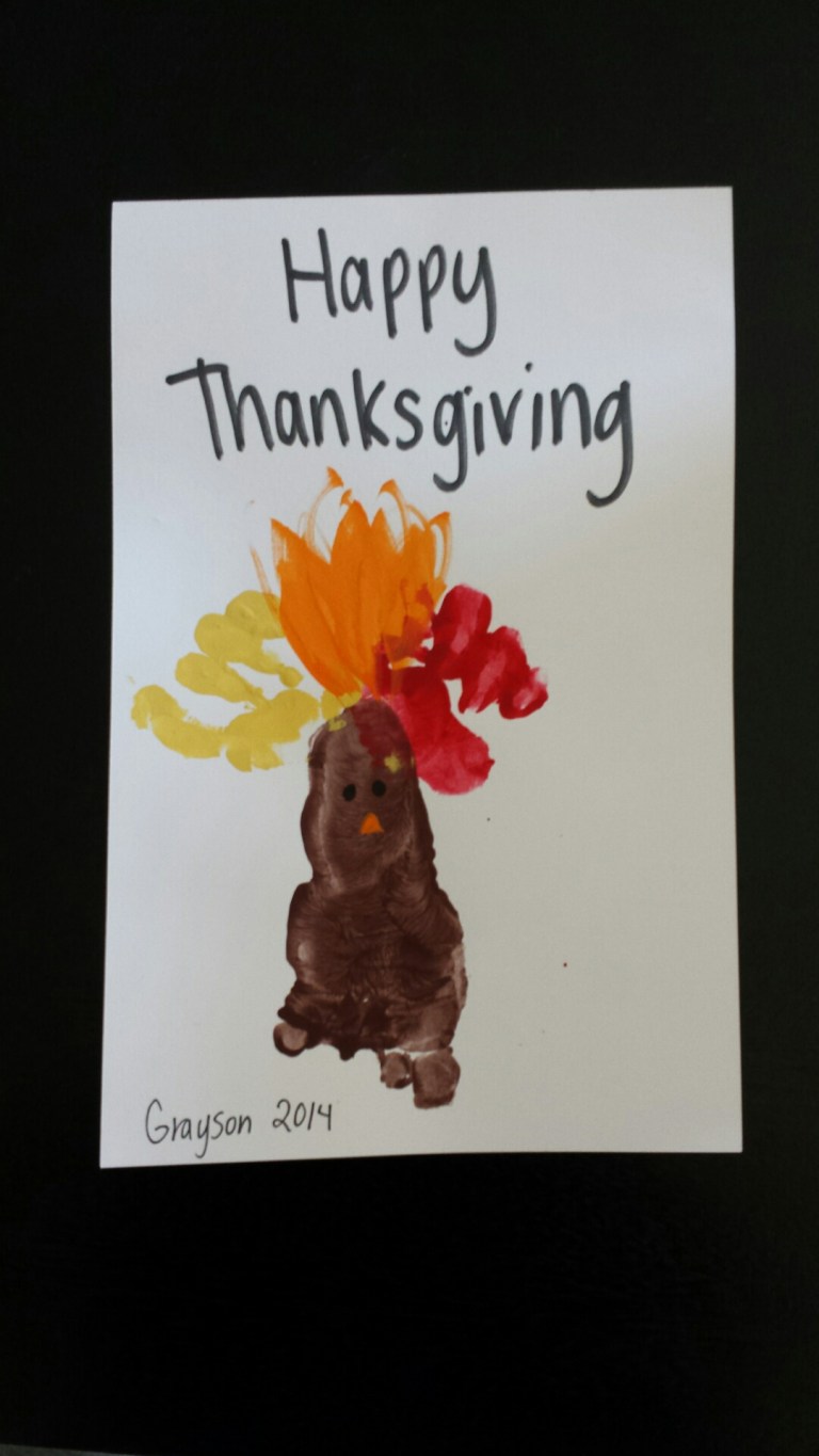 Grayson's Turkey Card