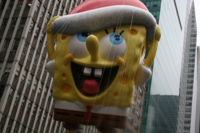 Spongebob, which Brent does not like!